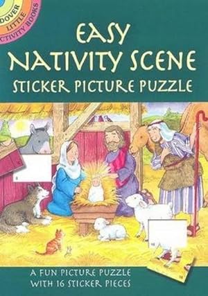Bild des Verkufers fr Easy Nativity Scene Sticker Picture Puzzle zum Verkauf von Smartbuy