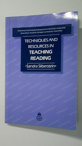 Seller image for TEACHING TECHNIQUES IN ENGLISH AS A SECOND LANGUAGE. Techniques and Resources in Teaching Reading for sale by HPI, Inhaber Uwe Hammermller