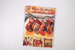 Bild des Verkufers fr NHEN FR ADVENT UND WEIHNACHTEN. Geschenkideen, Dekorationen, Patchwork & Quilts und mehr zum Verkauf von HPI, Inhaber Uwe Hammermller