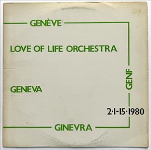 Imagen del vendedor de Love of Life Orchestra : Geneva a la venta por Specific Object / David Platzker
