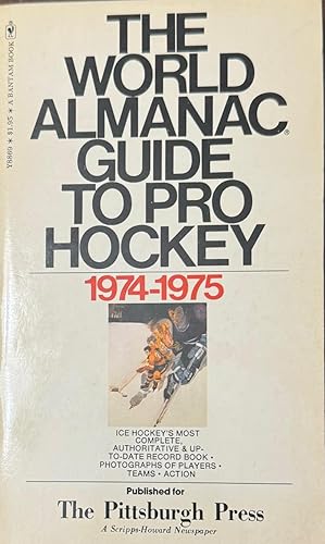 Seller image for The World Almanac Guide to Pro Hockey 1974-1975 for sale by Antique Mall Books