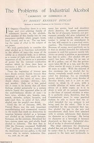 Imagen del vendedor de The Problems of Industrial Alcohol: Chemistry of Commerce. This is an original article from the Harper's Monthly Magazine, 1907. a la venta por Cosmo Books