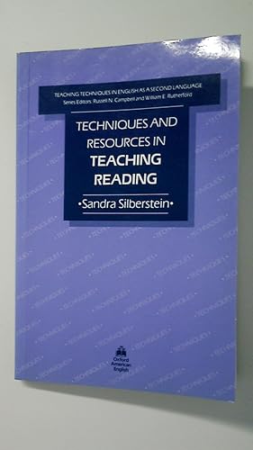 Imagen del vendedor de TEACHING TECHNIQUES IN ENGLISH AS A SECOND LANGUAGE. Techniques and Resources in Teaching Reading a la venta por Butterfly Books GmbH & Co. KG