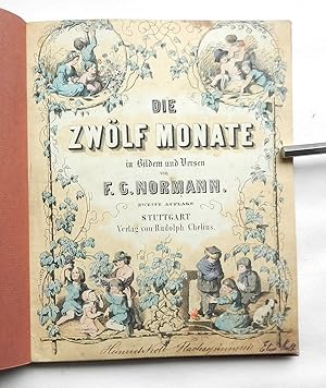 Die zwölf Monate in Bildern und Versen. Zweite Auflage