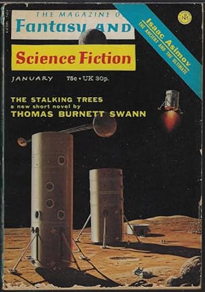 Imagen del vendedor de The Magazine of FANTASY AND SCIENCE FICTION (F&SF): January, Jan. 1973 a la venta por Books from the Crypt