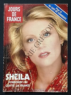 JOURS DE FRANCE-N°1413-DU 30 JANVIER AU 5 FEVRIER 1982-SHEILA