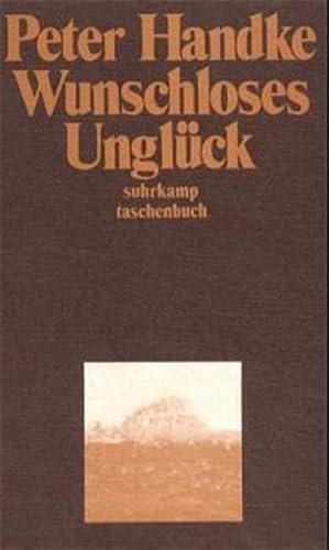 Bild des Verkufers fr Wunschloses Unglck: Erzhlung (Suhrkamp Taschenbcher) zum Verkauf von Versandantiquariat Felix Mcke