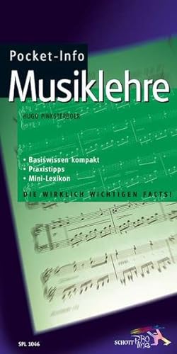 Seller image for Pocket-Info, Musiklehre: Basiswissen kompakt - Praxistipps - Mini-Lexikon for sale by Versandantiquariat Felix Mcke
