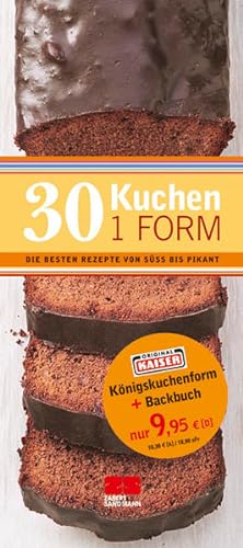 Bild des Verkufers fr 30 Kuchen - 1 Form: Die besten Rezepte von s bis pikant zum Verkauf von Versandantiquariat Felix Mcke