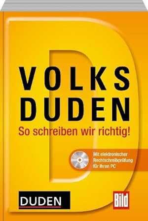 Bild des Verkufers fr Volksduden. Sonderausgabe BILD, mit CD-ROM zum Verkauf von Versandantiquariat Felix Mcke