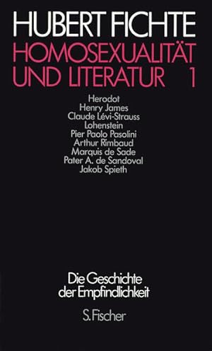 Imagen del vendedor de Homosexualitt und Literatur 1: Polemiken a la venta por Versandantiquariat Felix Mcke