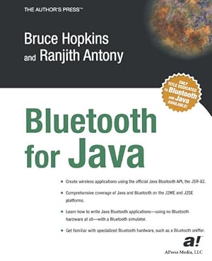 Bild des Verkufers fr Bluetooth For Java (Books for Professionals by Professionals) zum Verkauf von Versandantiquariat Felix Mcke