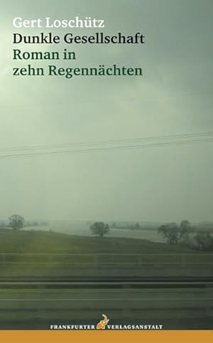 Imagen del vendedor de Dunkle Gesellschaft: Roman in zehn Regennchten a la venta por Versandantiquariat Felix Mcke