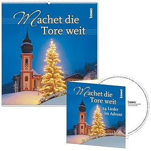 Bild des Verkufers fr Machet die Tore weit .: Ein musikalischer Adventskalender (mit CD) zum Verkauf von Versandantiquariat Felix Mcke