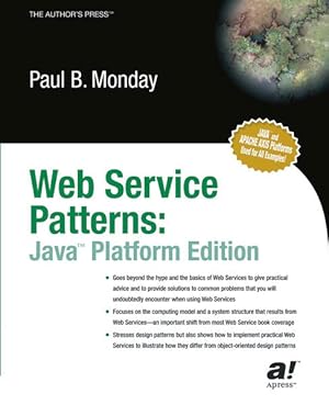 Bild des Verkufers fr Web Services Patterns: JavaTM Platform Edition: Java Edition zum Verkauf von Versandantiquariat Felix Mcke