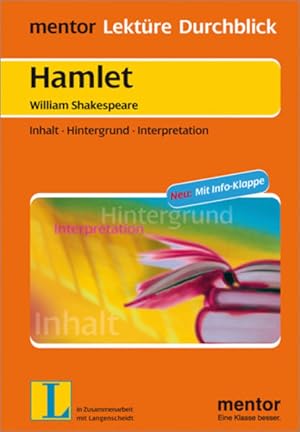 Bild des Verkufers fr William Shakespeare: Hamlet - Buch mit Info-Klappe zum Verkauf von Versandantiquariat Felix Mcke