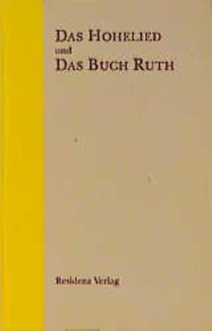 Seller image for Das Hohelied und das Buch Ruth: Nachw. v. Johannes B. Bauer (Liber: Libertas) for sale by Versandantiquariat Felix Mcke