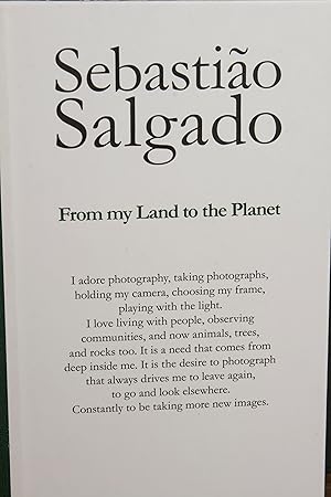 Imagen del vendedor de From My Land to the Planet a la venta por Snowden's Books