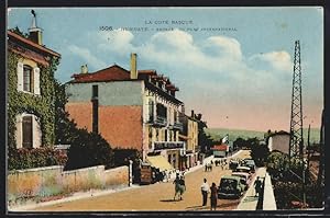 Carte postale Hendaye, Entrée du Pont International