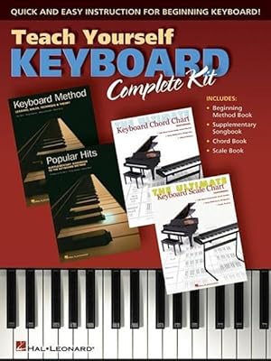 Bild des Verkufers fr Teach Yourself Keyboard Complete Kit: Quick and Easy Instruction for Beginning Keyboard! [With Supplementary Songbook, Chord Book, Etc.] zum Verkauf von moluna