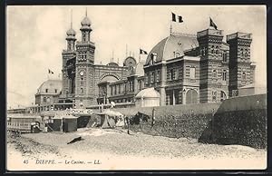 Carte postale Dieppe, Le Casino