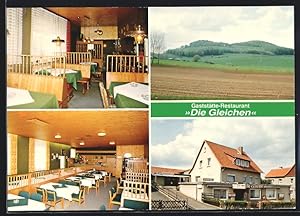 Bild des Verkufers fr Ansichtskarte Gelliehausen, Gaststtte Restaurant-Caf Die Gleichen zum Verkauf von Bartko-Reher