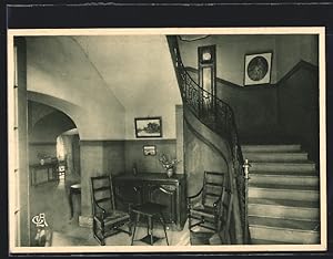 Carte postale Montélimar, Hôtel Le Relais de l`Empereur, Escalier ancien et rampe