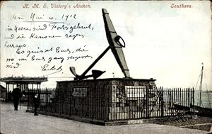 Image du vendeur pour Ansichtskarte / Postkarte Southsea Portsmouth Sdostengland, HMS Victory's Anchor mis en vente par akpool GmbH