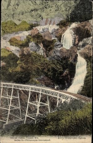 Ansichtskarte / Postkarte Stoney Creek Australien, Cairns, Brücke