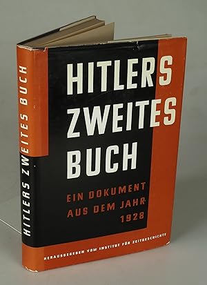 Bild des Verkufers fr HITLERS ZWEITES BUCH. zum Verkauf von Antiquariat Dorner