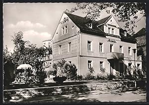Bild des Verkufers fr Ansichtskarte Bad Steben, Hotel Haus Saxonia zum Verkauf von Bartko-Reher