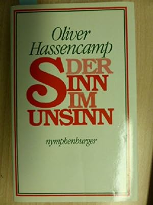 Seller image for Der Sinn im Unsinn. Katechismus der Nonsensologie for sale by Gabis Bcherlager