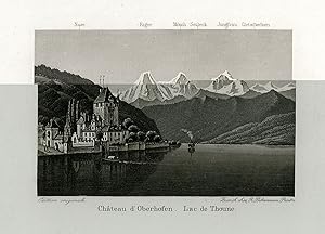 Immagine del venditore per Chteau d'Oberland. Lac de Thoune venduto da Sergio Trippini