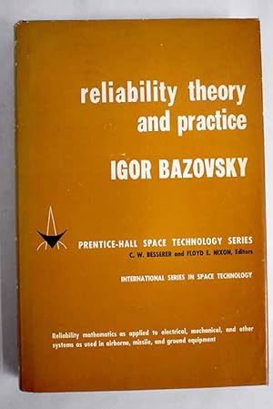 Immagine del venditore per Reliability theory and practice venduto da Alcan Libros