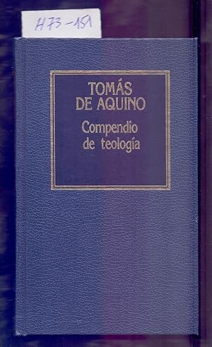 Immagine del venditore per COMPENDIO DE TEOLOGIA venduto da Libreria 7 Soles