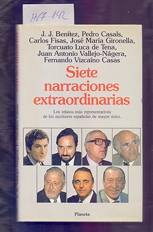 Seller image for SIETE NARRACIONES EXTRAORDINARIAS for sale by Libreria 7 Soles