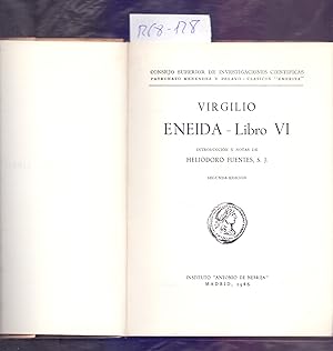 Image du vendeur pour ENEIDA - LIBRO VI (CLASICOS "EMERITA" GRIEGOS Y LATINOS, SIN NOTAS) mis en vente par Libreria 7 Soles