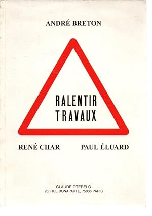 Seller image for Andr BRETON Ralentir Travaux for sale by Books by Artists