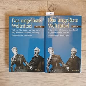 Bild des Verkufers fr Das ungelste Weltrtsel - Band II: Briefe und Tagebcher 1900-1903; Band III: Briefe der Familie, Dokumente und Anhang. (2 BNDE) zum Verkauf von Gebrauchtbcherlogistik  H.J. Lauterbach