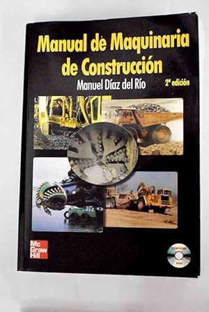 Imagen del vendedor de Manual de maquinaria de construccin a la venta por Alcan Libros