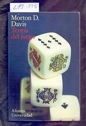 Seller image for TEORIA DEL JUEGO for sale by Libreria 7 Soles