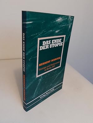 Das Ende der Utopie. Vorträge und Diskussionen in Berlin 1967.