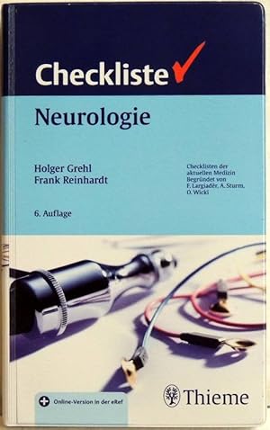 Imagen del vendedor de Checkliste Neurologie; a la venta por Peter-Sodann-Bibliothek eG
