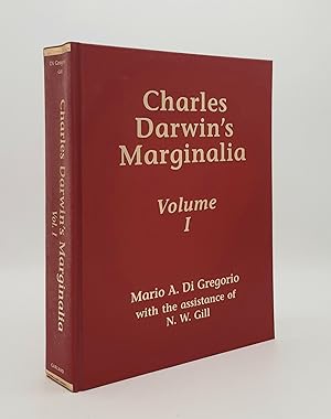 Imagen del vendedor de CHARLES DARWIN'S MARGINALIA Volume I. a la venta por Rothwell & Dunworth (ABA, ILAB)