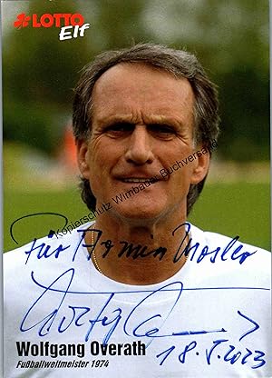 Seller image for Original Autogramm Wolfgang Overath /// Autogramm Autograph signiert signed signee for sale by Antiquariat im Kaiserviertel | Wimbauer Buchversand