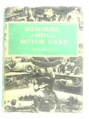 Bild des Verkufers fr Memories of Men and Motor Cars zum Verkauf von World of Rare Books
