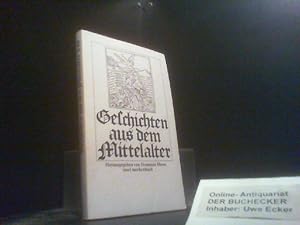 Bild des Verkufers fr Geschichten aus dem Mittelalter. hrsg. von Hermann Hesse. Aus d. Latein. bers. von Hermann Hesse u. J. G. Th. Graesse u. mit Nacherzhlungen von Leo Greiner. [Neu zsgest. von Volker Michels] / Insel-Taschenbuch ; 161 zum Verkauf von Der Buchecker