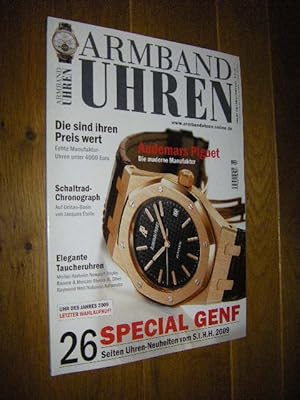 Armbanduhren. Ausgabe 1/09, Februar/März 2009