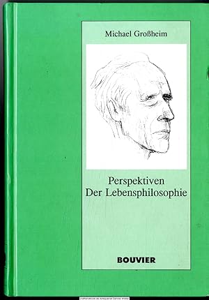 Bild des Verkufers fr Perspektiven der Lebensphilosophie : zum 125. Geburtstag von Ludwig Klages zum Verkauf von Dennis Wolter