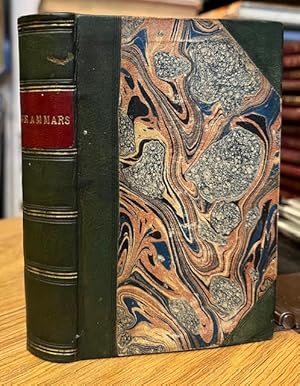 Bild des Verkufers fr Pinnock's Catechisms of Grammar: A Catechism of Latin Grammar. A First Catechism of the French Grammar; Designed as an Easy Introduction to the Knowledge of that Language. A Catechism of German Grammar, Containing the Principal Rules, arranged in a Series of Questions and Answers as a more familiar way of attaining that Language. A Catechism of Italian Grammar; Designed as an Easy Introduction to the Knowledge of that Language. A Catechism of the Spanish Grammar; containing the Elements, or First Principles of the Spanish Language; and designed as an Easy Introduction to the knowledge of that language. A Catechism of Greek Accidence, adapted to the Approved Grammars. [six volumes in one] zum Verkauf von Foster Books - Stephen Foster - ABA, ILAB, & PBFA